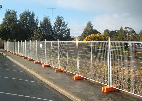Galvanized Construction Site Fencing with infilled Welded Mesh 60 X 150 X 3MM