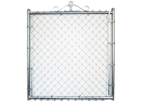 Chain Link Fence Double Swing Gate 5x5 4x10 Chain Link Fence Gate Panels