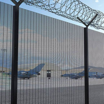 3mm 3,5mm 4mm Υψηλής Ασφάλειας 358 Prison Mesh Fence Fence Clear View